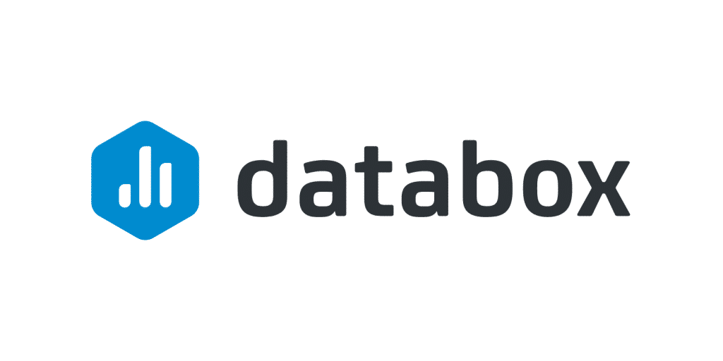 Databox Logo - Black, Blue and White